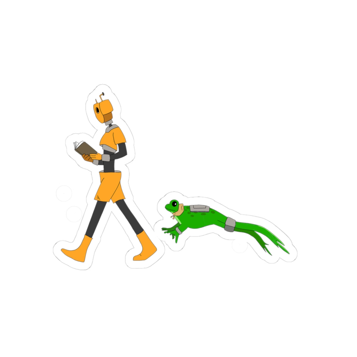 Bob It and Freg sticker